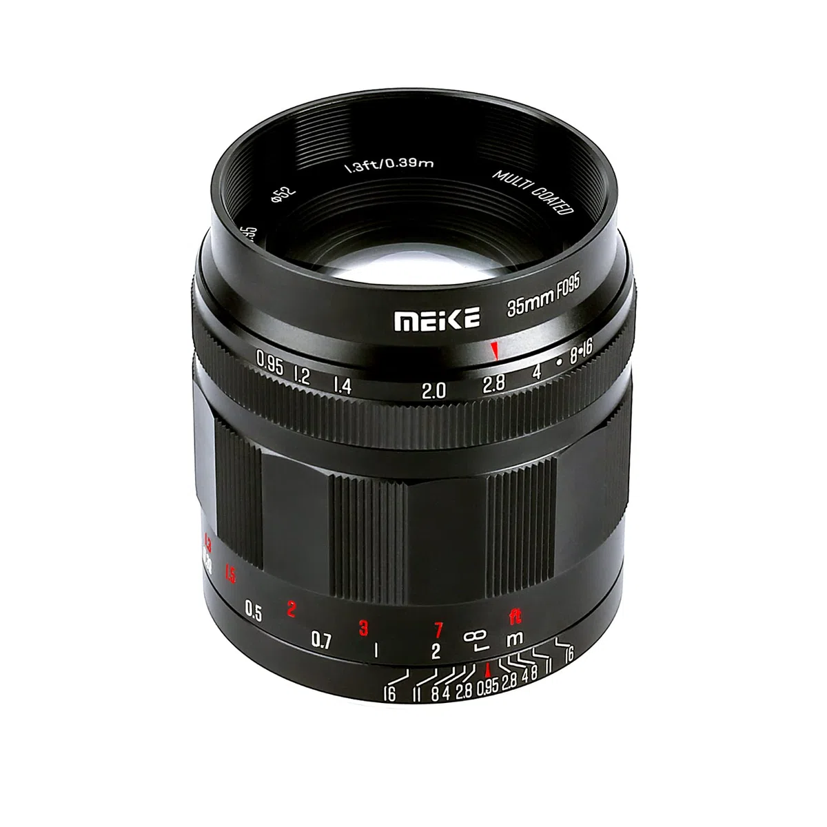 Meike 35 mm f0.95 Obiettivo di messa a fuoco manuale di grande apertura compatibile con fotocamere mirrorless Sony E Mount A6400 A5000 A5100 A6000 A6100 A6300 A6500 A6600