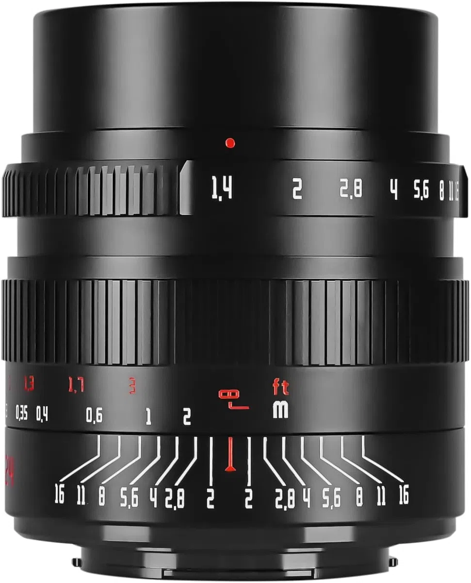 7artisans Obiettivo manuale a focale focale da 24 mm F1.4 APS-C, apertura ampia, compatibile con fotocamere mirrorless Fuji X, X-A1, X-A10, X-A2, X-A3, A-at, X-M1, XM2, X-T1, X-T10, X-T2, X-T20,