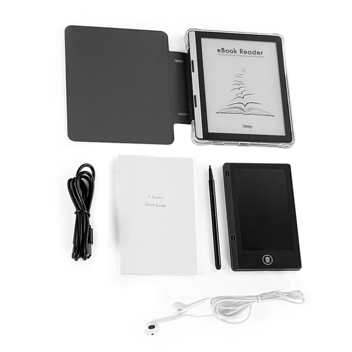 Lettore di EBook Compatto da 5,76 Pollici con Schermo Antiriflesso Corpo Sottile per Sessioni di Lettura Prolungate e Confortevoli (1G+16G)