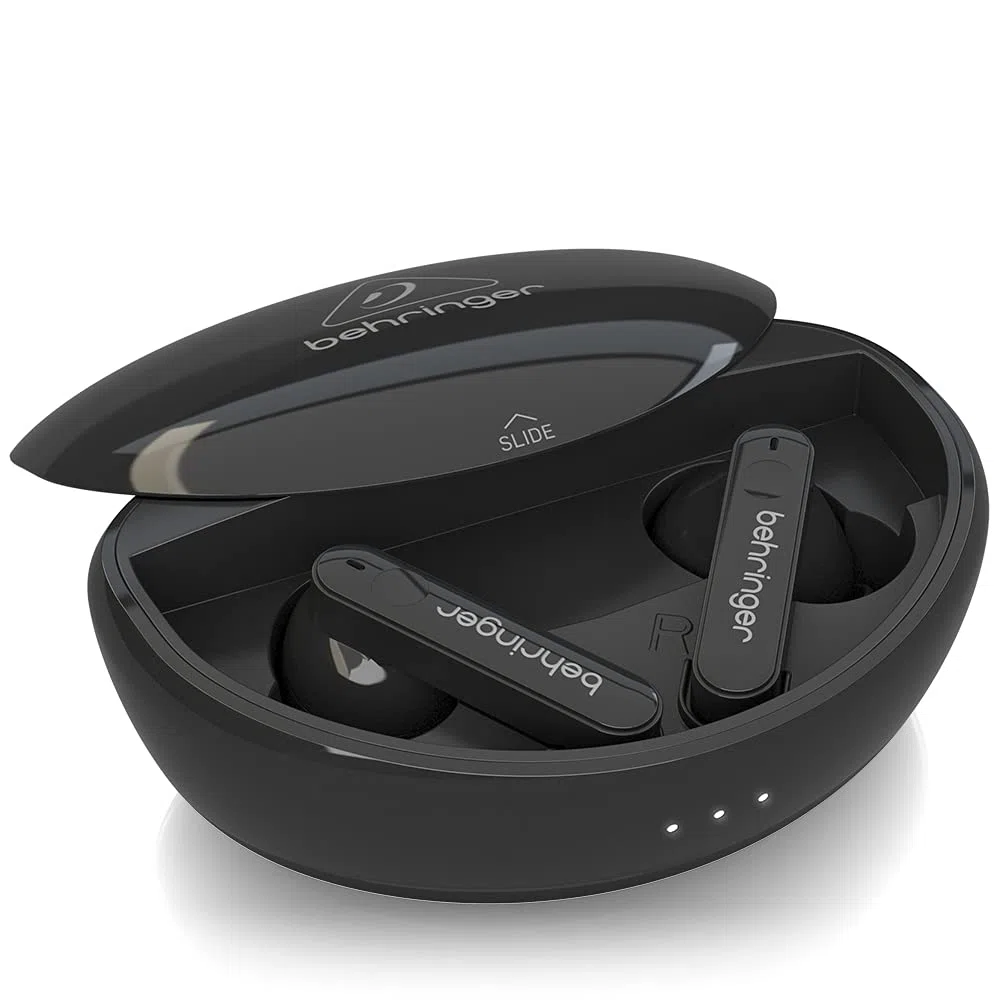 Behringer T-BUDS Auricolari stereo True Wireless ad alta fedeltà con Bluetooth e cancellazione attiva del rumore
