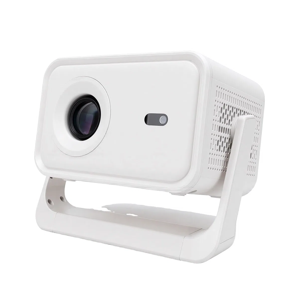 Diyeeni Proiettore con Messa a Fuoco Automatica Full HD 1080P, Proiettore Home Theater Intelligente WiFi Bluetooth 5.0 (Spina europea)