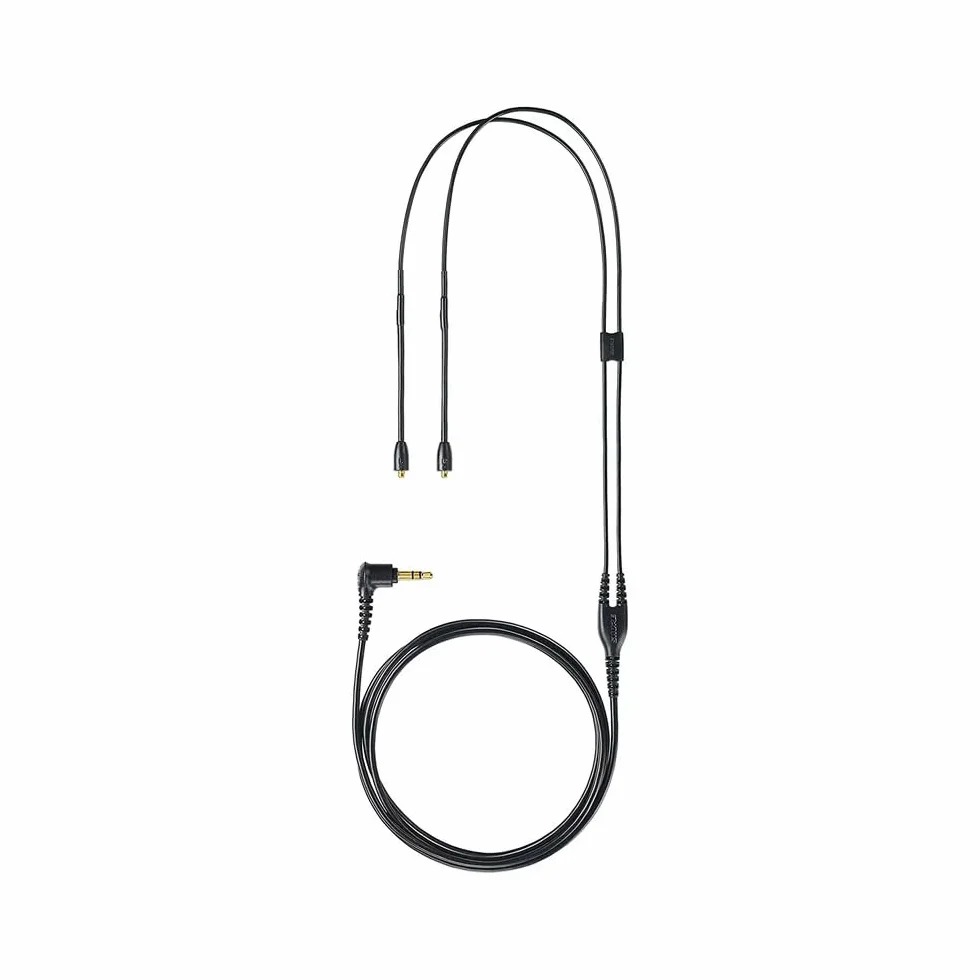 Shure Eac64Bk Cavo Di Ricambio Per Gli Auricolari Se, 162 cm, Nero