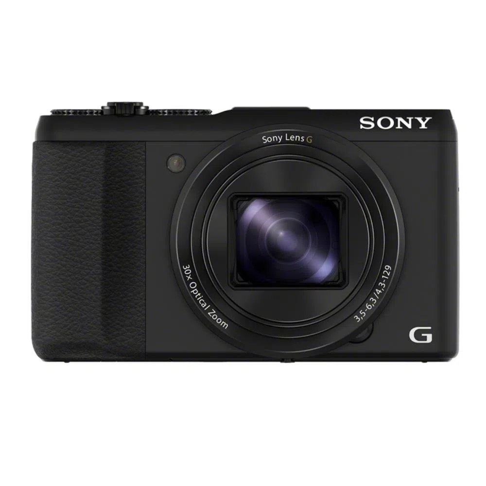 Sony DSC-HX50 Fotocamera Digitale Compatta Cyber-shot, Sensore CMOS Exmor R da 20,4 Megapixel, Zoom Ottico 30x, Nero