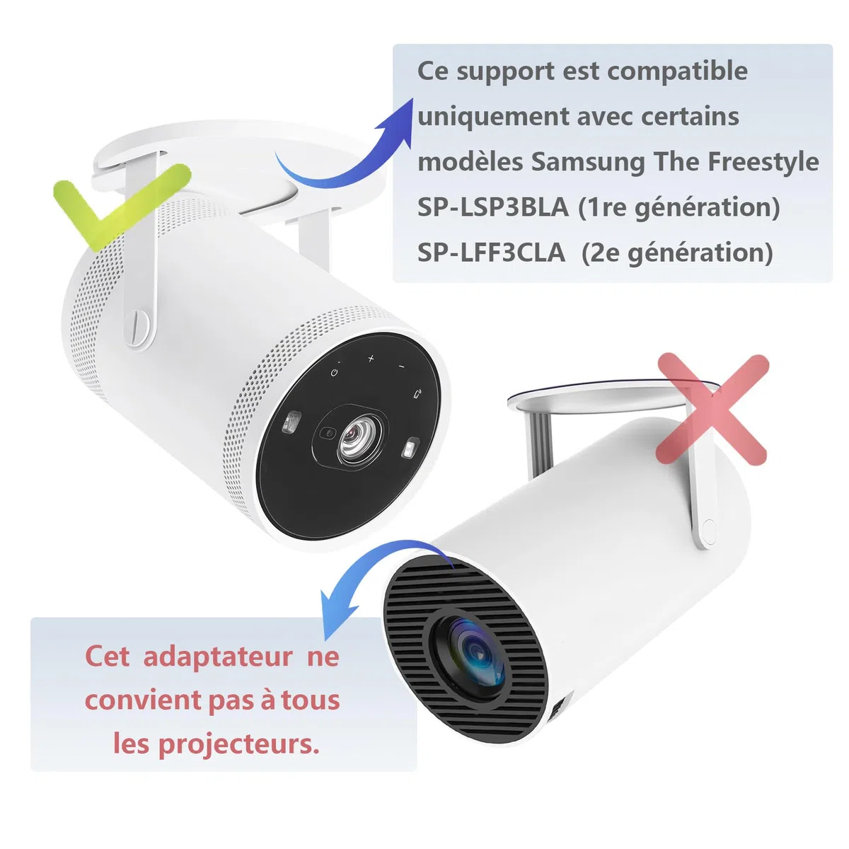 freestyle supporto da parete Samsung Freestyle proiettore accessori