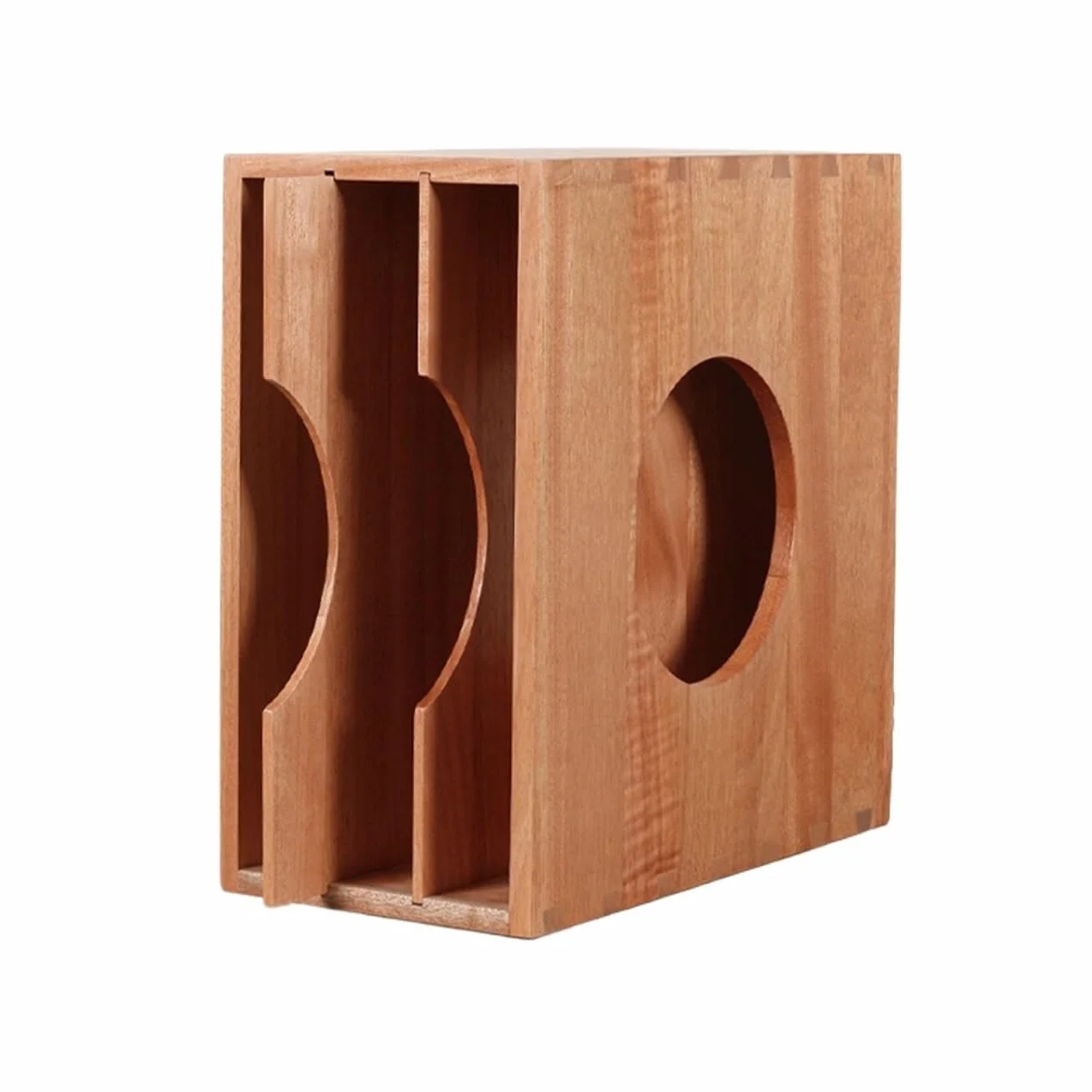 Ufficio Scatola for raccolta CD in legno massello for portadischi in vinile Scaffale porta dischi