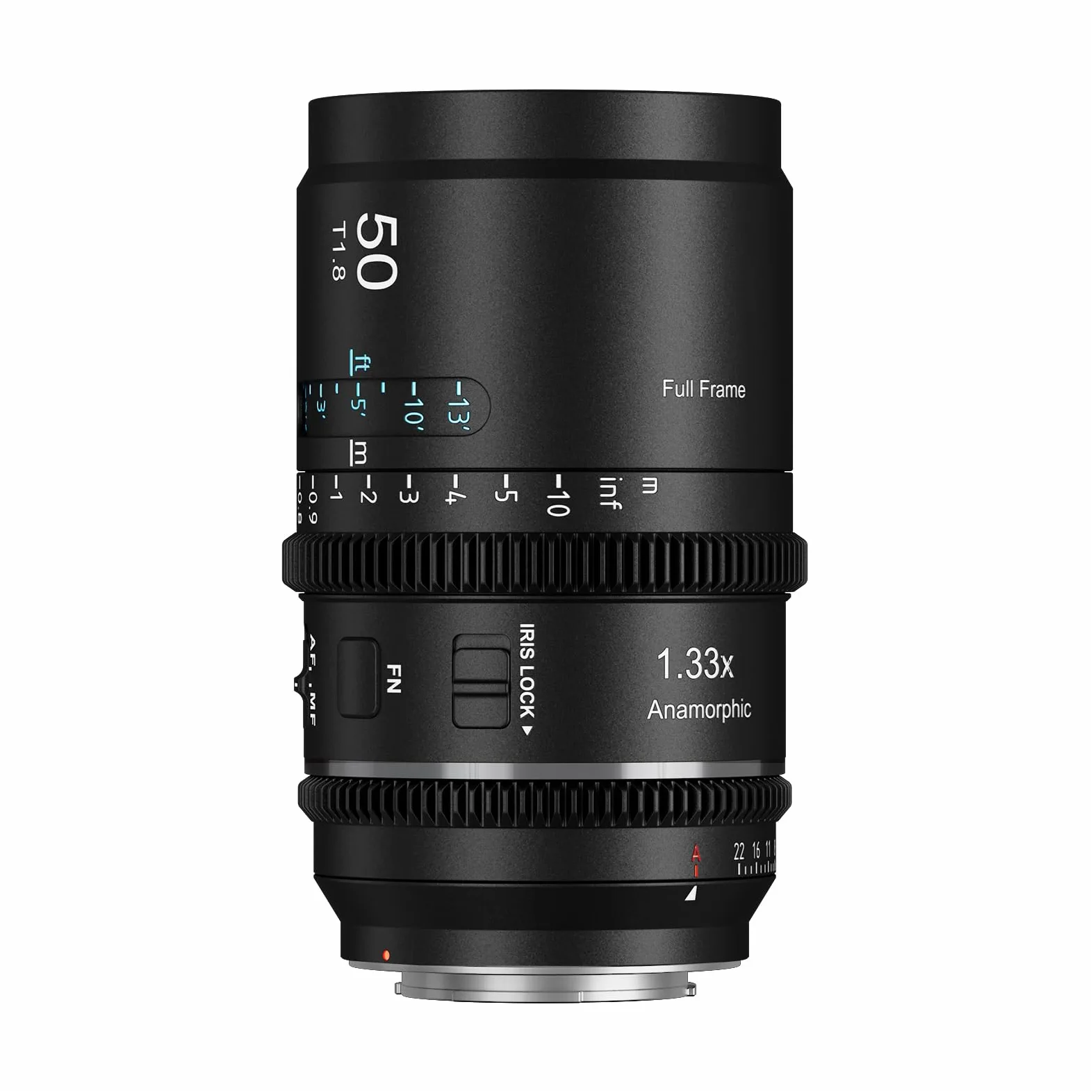 SIRUI Astra 50mm T1.8 1.33X Obiettivo Anamorfico, Obiettivo Cine Full-Frame con Autofocus e Grande Diaframma per Fotocamere E-Mount, Compatibile con A7C, A7IV, A9, A6700, ZV-E10, FX30 (Neutro Flare)
