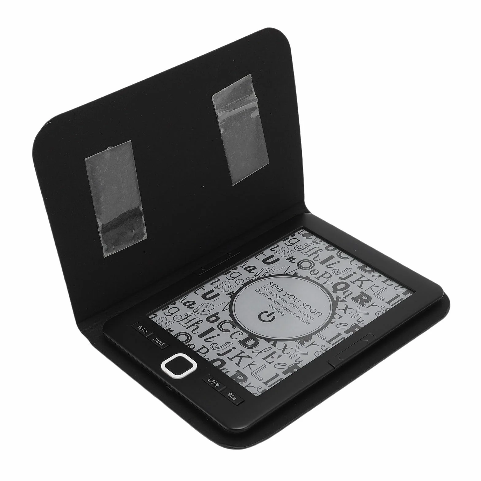 Zunate Lettore di Ebook da 6 Pollici con Kit di Casi di Protezione, Carta da 8G 128 MB Schermo Portatile Digital Reader Digital Reader Supporta più Formati di Immagini di Testo per la