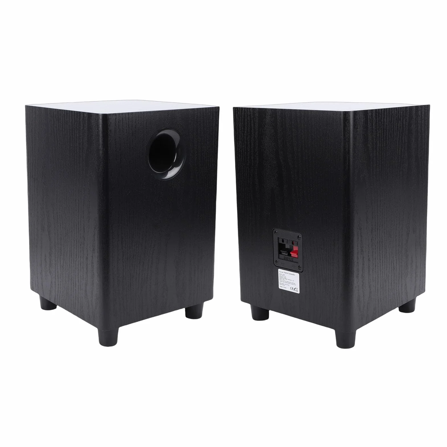 Cocoarm Subwoofer Domestico da 100 W, Altoparlante Subwoofer Passivo MDF, Uscita Bassi Profondi da 4 Ohm da 6,5 ​​pollici, Filtro Passa Basso, Plug and Play per Configurazione Home Theater per Feste