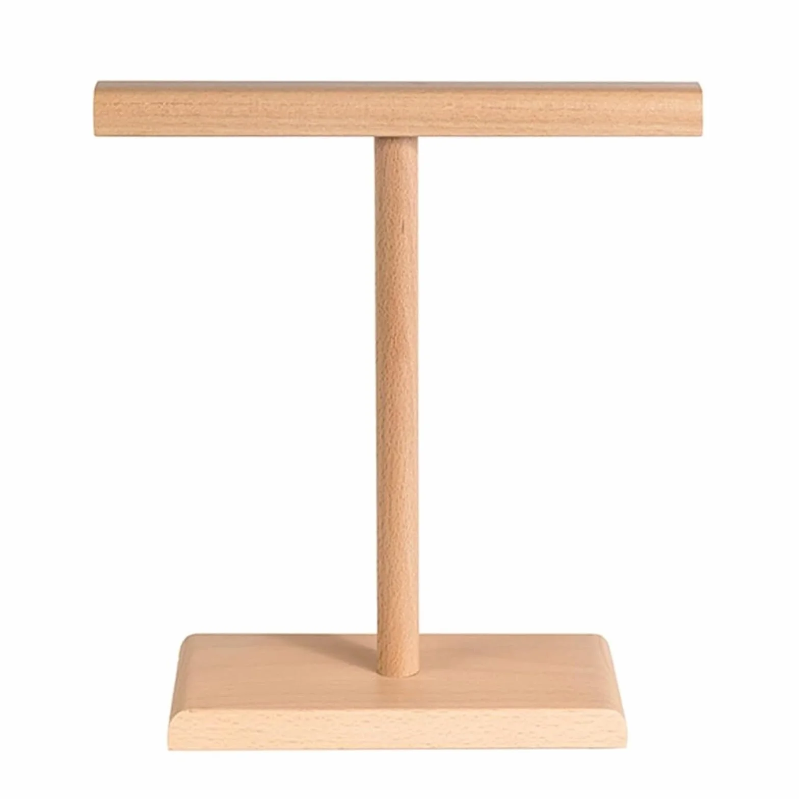 Supporto per Cuffie Appendiabiti per Cuffie da Gioco in Legno Massello Appendiabiti per Cuffie Appendiabiti per PC di Archiviazione con Staffa Semplice Headphone Stand(B)