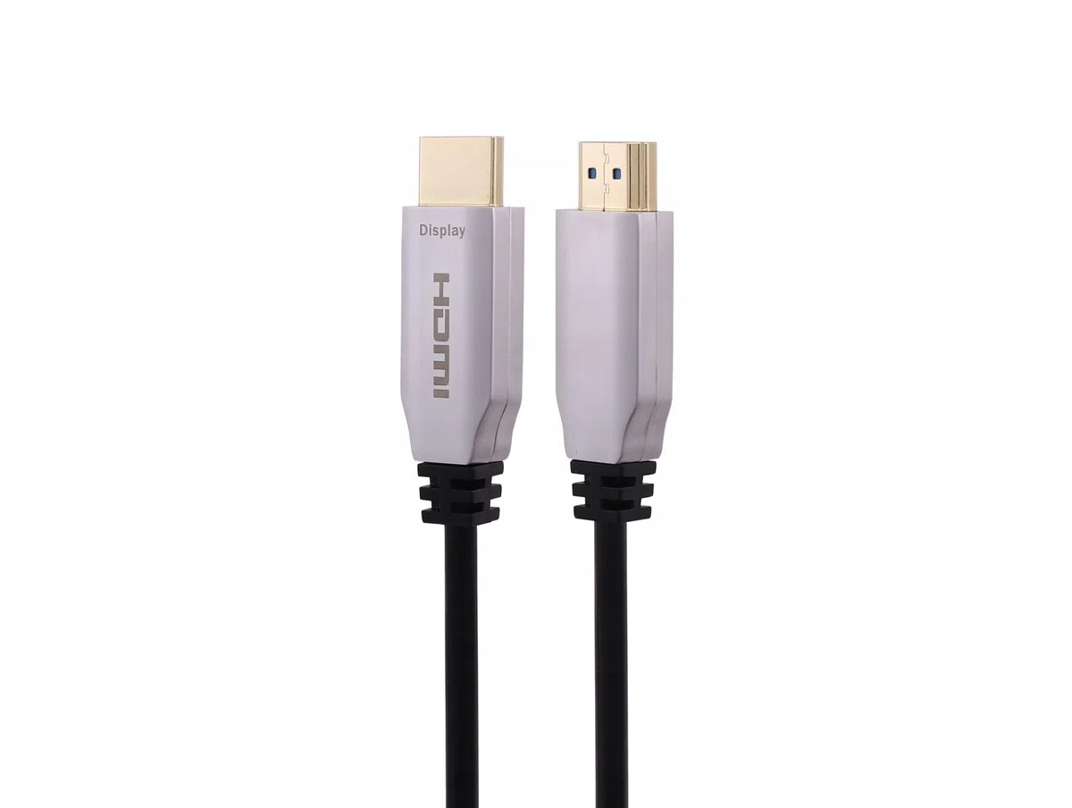 Cavo ottico 8K HDMI Fibre 10M HDMI 2.1 48Gbps 8K @ 60Hz 4K @ 120Hz Dynamic HDR/eARC/HDCP 2.2/3D Slim flessibile per HDTV/Projector/Home Cinema/TV Box/Gaming Box