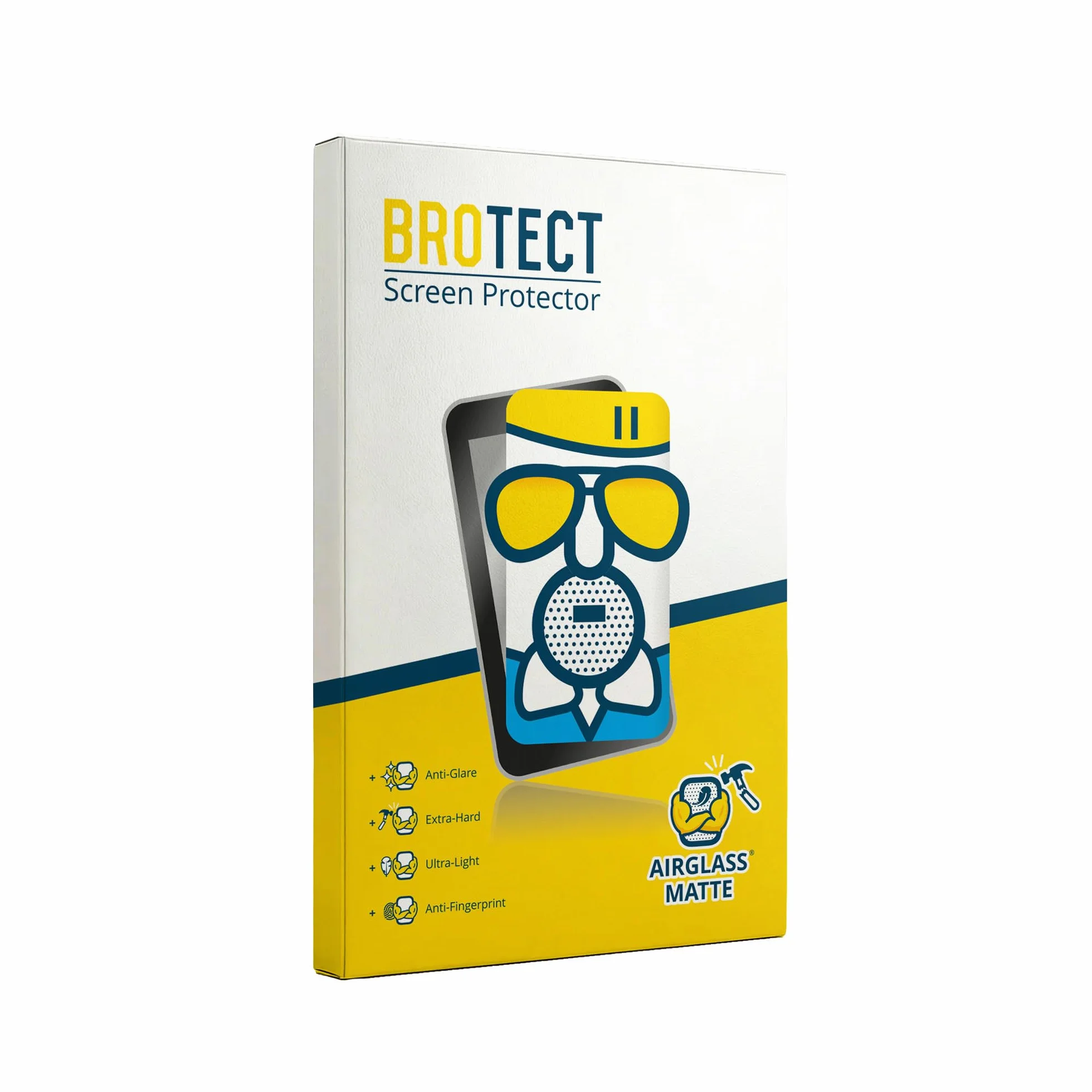 brotect 3 Pezzi Pellicola Vetro per HP Zbook Ultra G1a 14" | Opaca Protezione Schermo Made in Germany, Anti-Riflesso Durezza 9H Anti-Graffio