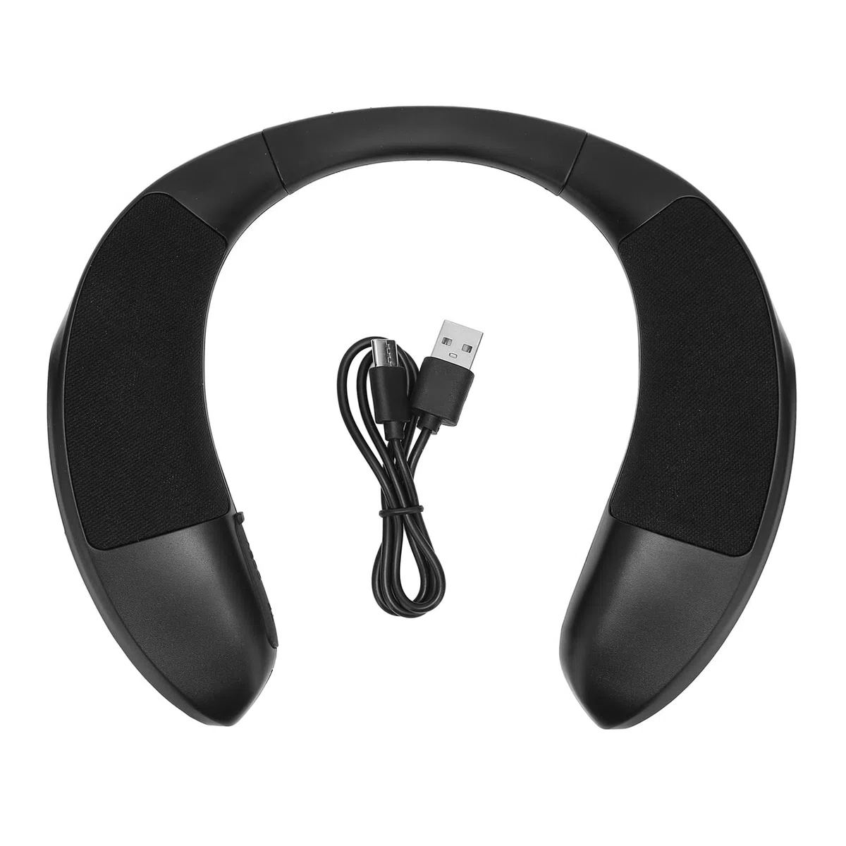 GOWENIC Altoparlante con Archetto da Collo, BT 5.3, Chiamate Chiare, Audio Stereo Surround 3D, Design Ergonomico, Portatile Senza Fili per Casa