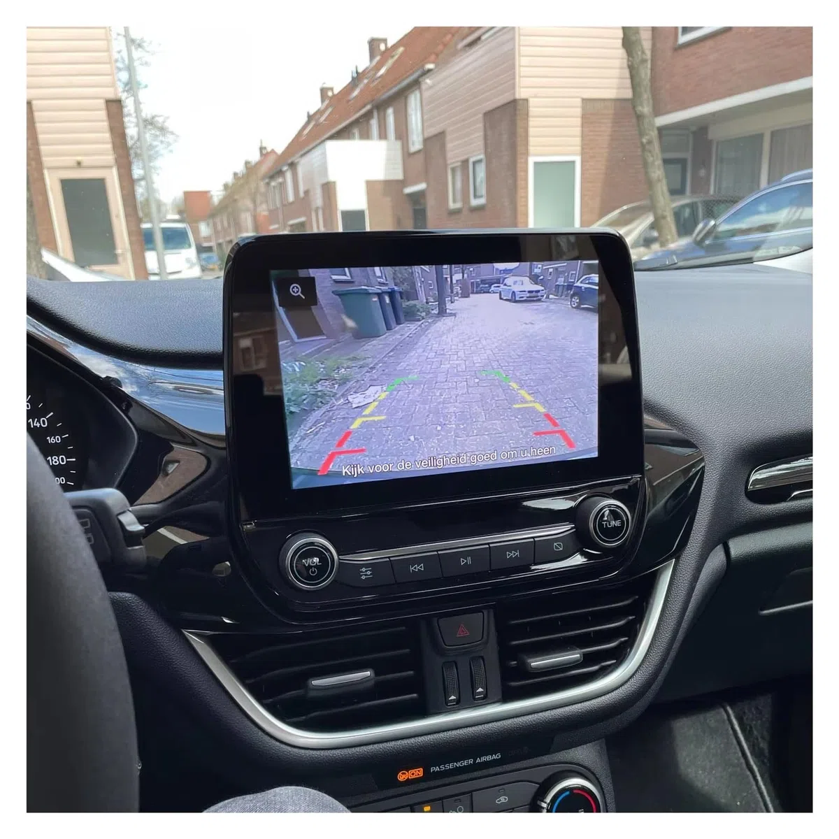 Telecamera Retromarcia Per Ford Per Fiesta MK8 HB 2017 2018 2019 2020 2021 2022 /CCD/Visione Notturna/Telecamera Retromarcia SYNC 2.5/3 HD Telecamera Maniglia Bagagliaio Telecamera Posteriore(Sync 3)