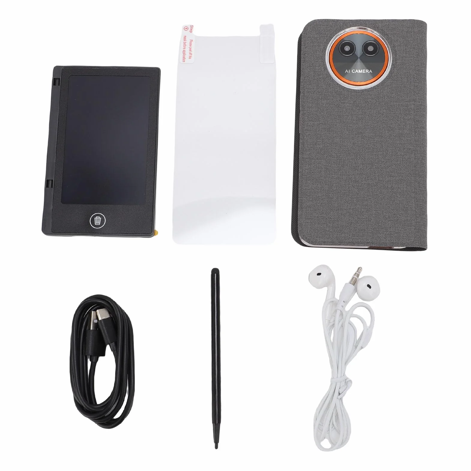GOWENIC Lettore di E-book Capacitivo HD per 8.1 |Touchscreen da 5,7 Pollici, Memoria 1G+8G, Blocco Note, Custodia Protettiva per Ufficio Domestico
