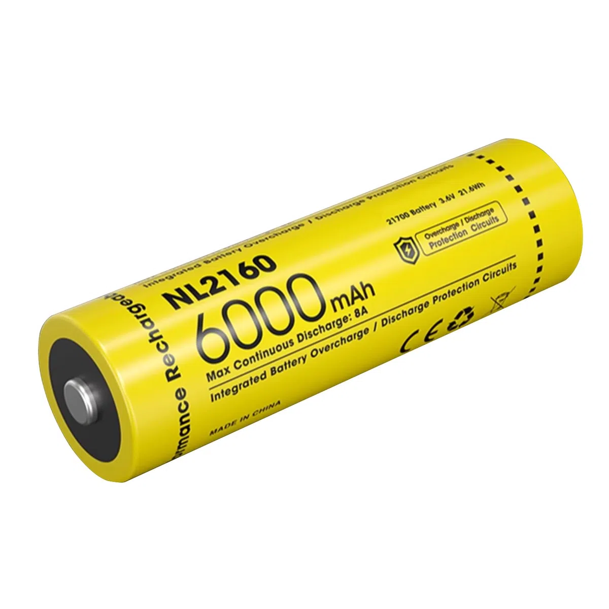 Batteria Ricaricabile NL2160 6000Mah Batterie 3.6V 21.6Wh 8A Scarica Per Strumenti Elettronici,4pcs