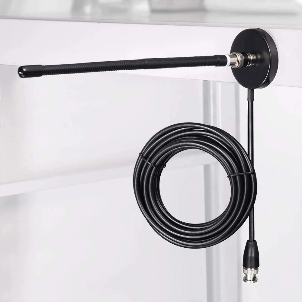 Bingfu Antenna CB Veicolare 27 MHz Frusta Morbida Base Magnetica Connettore BNC e PL259 Compatibile con Cobra Midland Uniden Maxon President Camion Camper Auto Radio Scanner Radio Mobile
