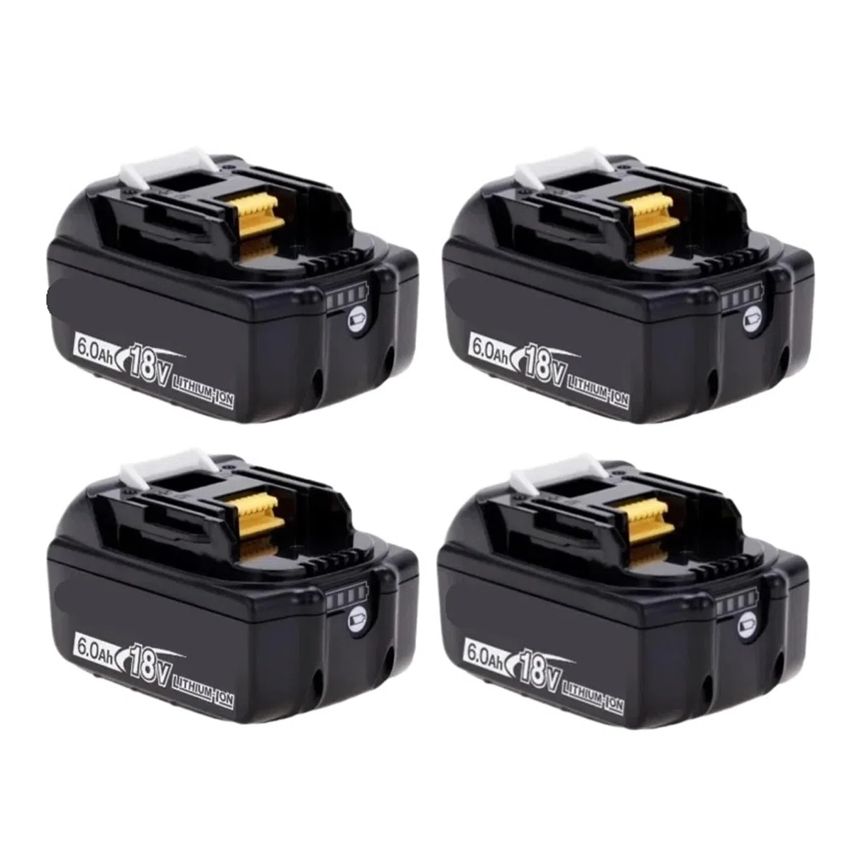 Batteria Originale 18 V 5/6/9 Ah, Compatibile Con Makita, Batteria For Utensili Elettrici Ricaricabili Di Grande Capacità, Batteria Agli Ioni Di Litio Di Ricambio + Caricabatterie(2PCS 5.0Ah1Changre)