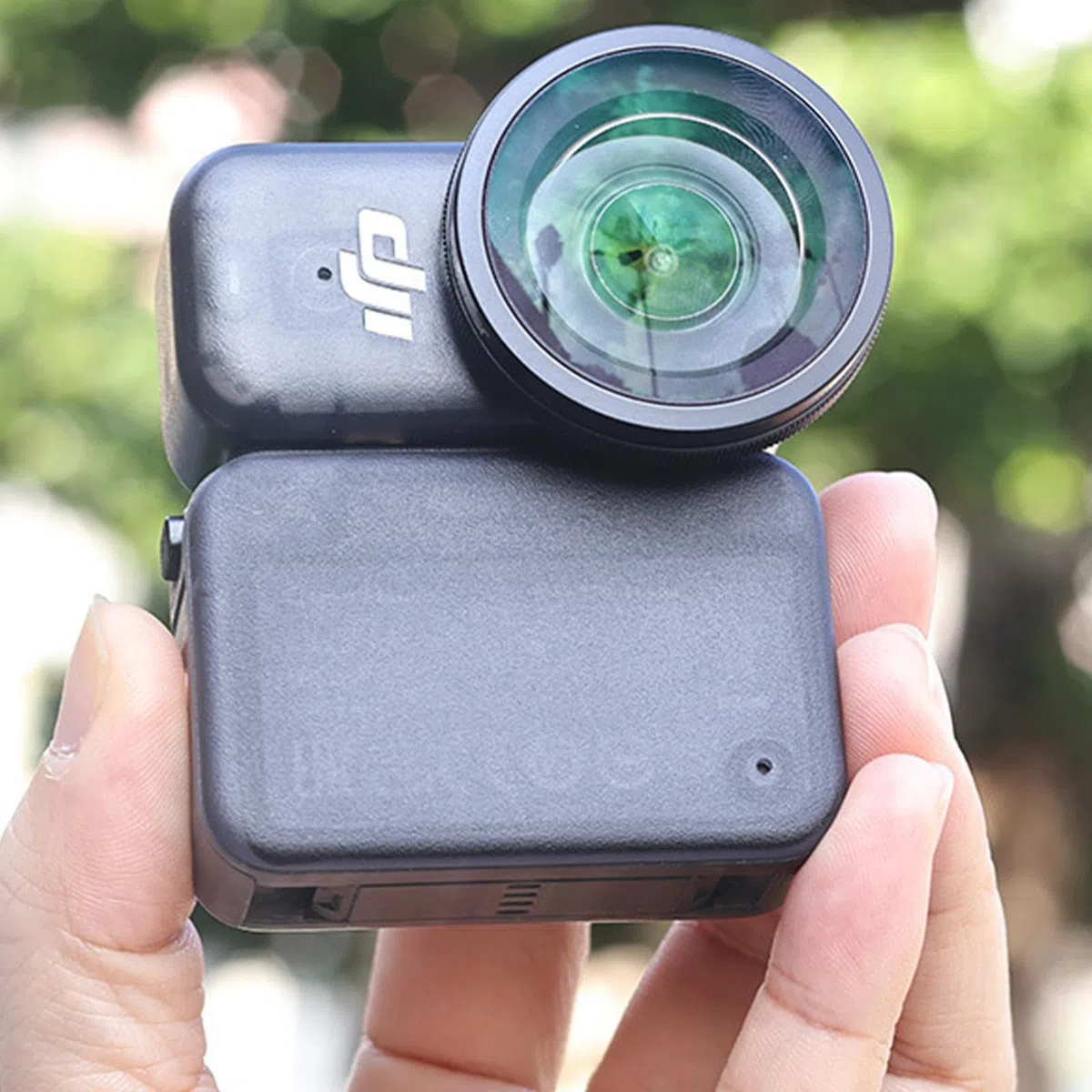 Microobiettivo grandangolare Filtro obiettivo 10X HD Ritratto Filtro di messa a fuoco Wide Angle Micro Lens per DJI Osmo Nano, Accessori per DJI Osmo Nano (Wide Lens)