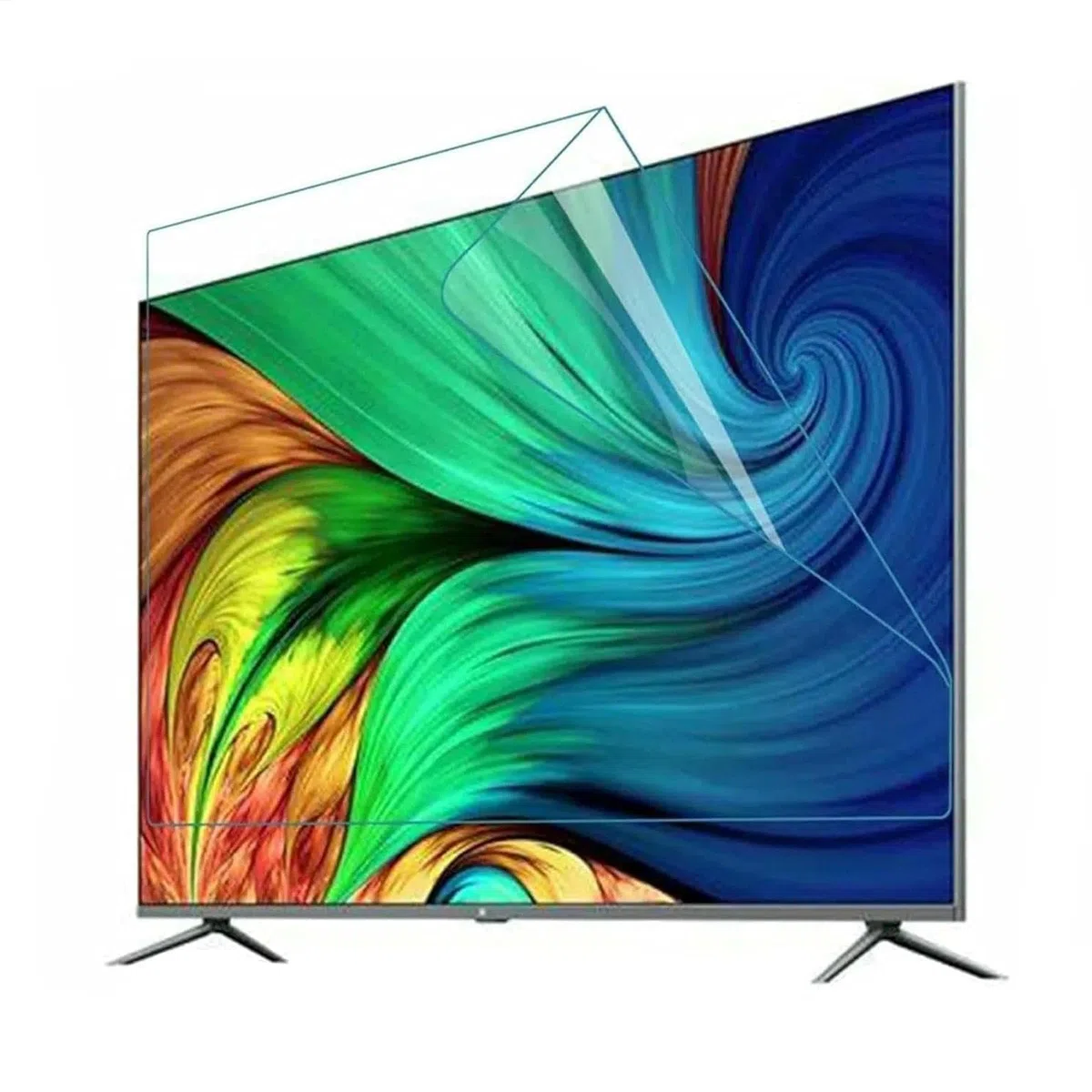 Pellicola protettiva per schermo TV LCD da 32-75 pollici, anti-radiazioni, resistente ai graffi e antiriflesso, ammorbidisce la luce, design per la cura degli occhi, allevia l'affaticamento degli