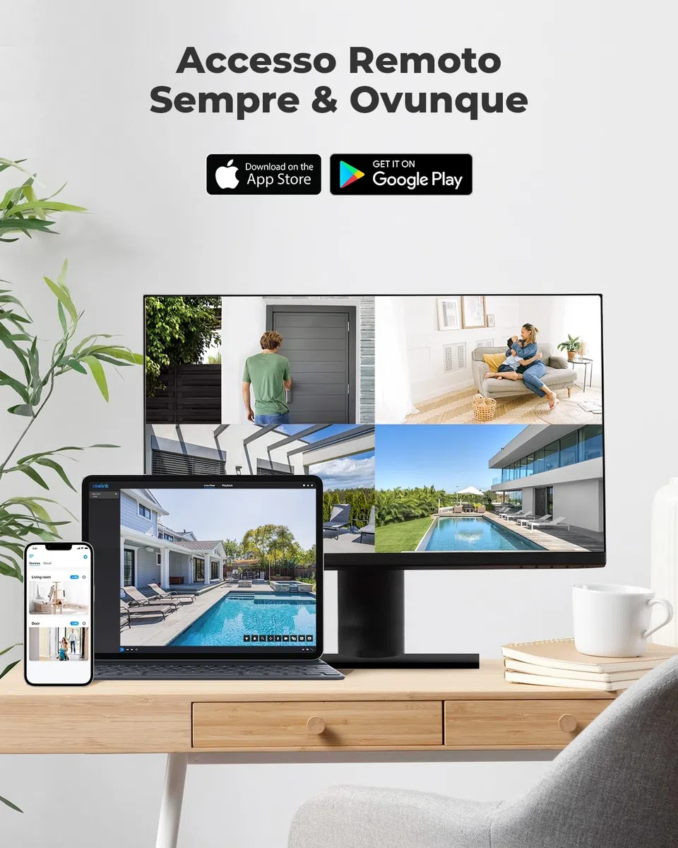Reolink 5MP Telecamera Esterno PoE, Rilevamento di Uomo/Veicolo/Animale, Visione Notturna IR 30 metri, Registrazione Audio, Telecamera IP Esterno Impermeabile IP67, Slot per Scheda microSD, RLC-510A