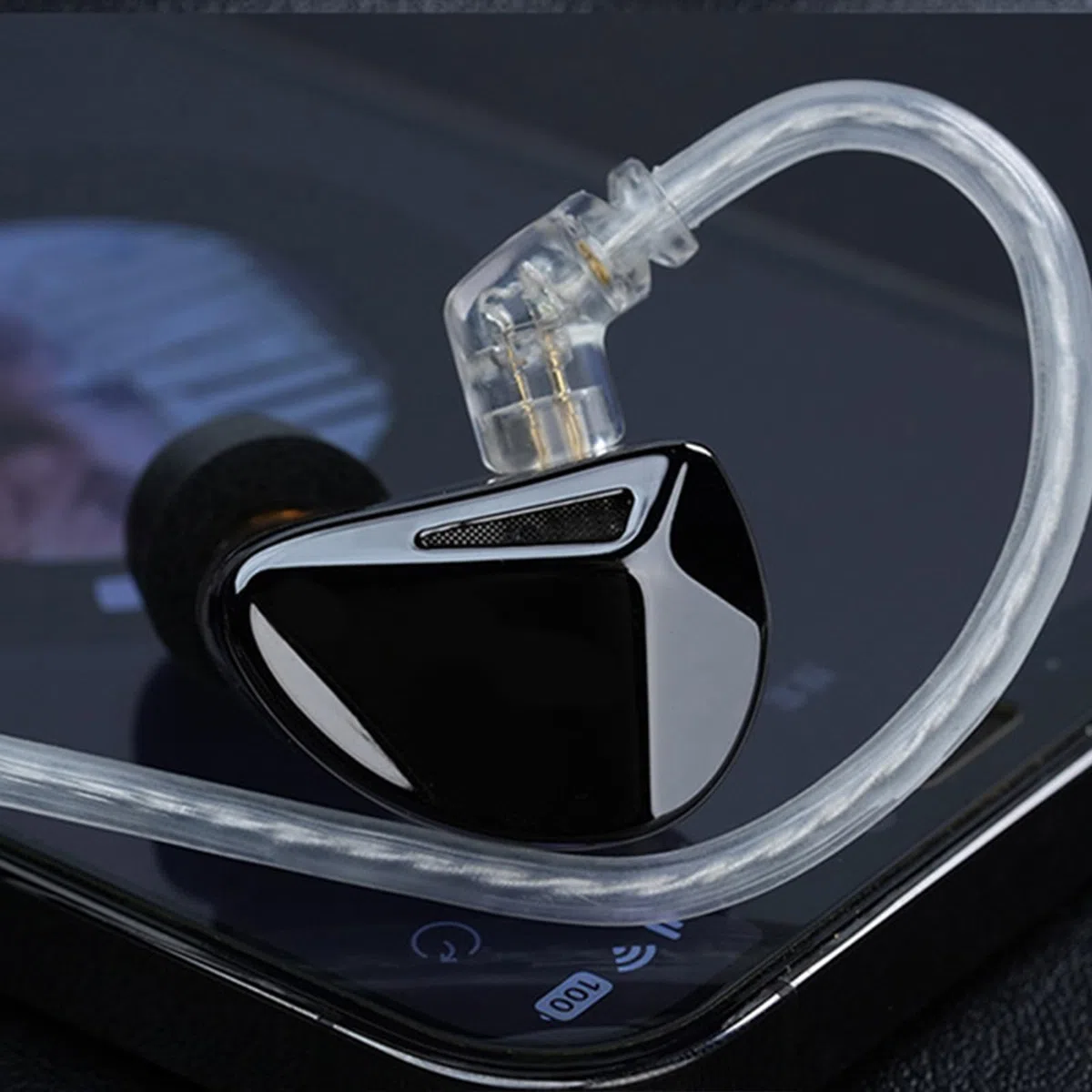 Auricolari in-ear ad alta risoluzione con cavo rimovibile per viaggi, palestra, allenamento, palco, dieci auricolari con driver