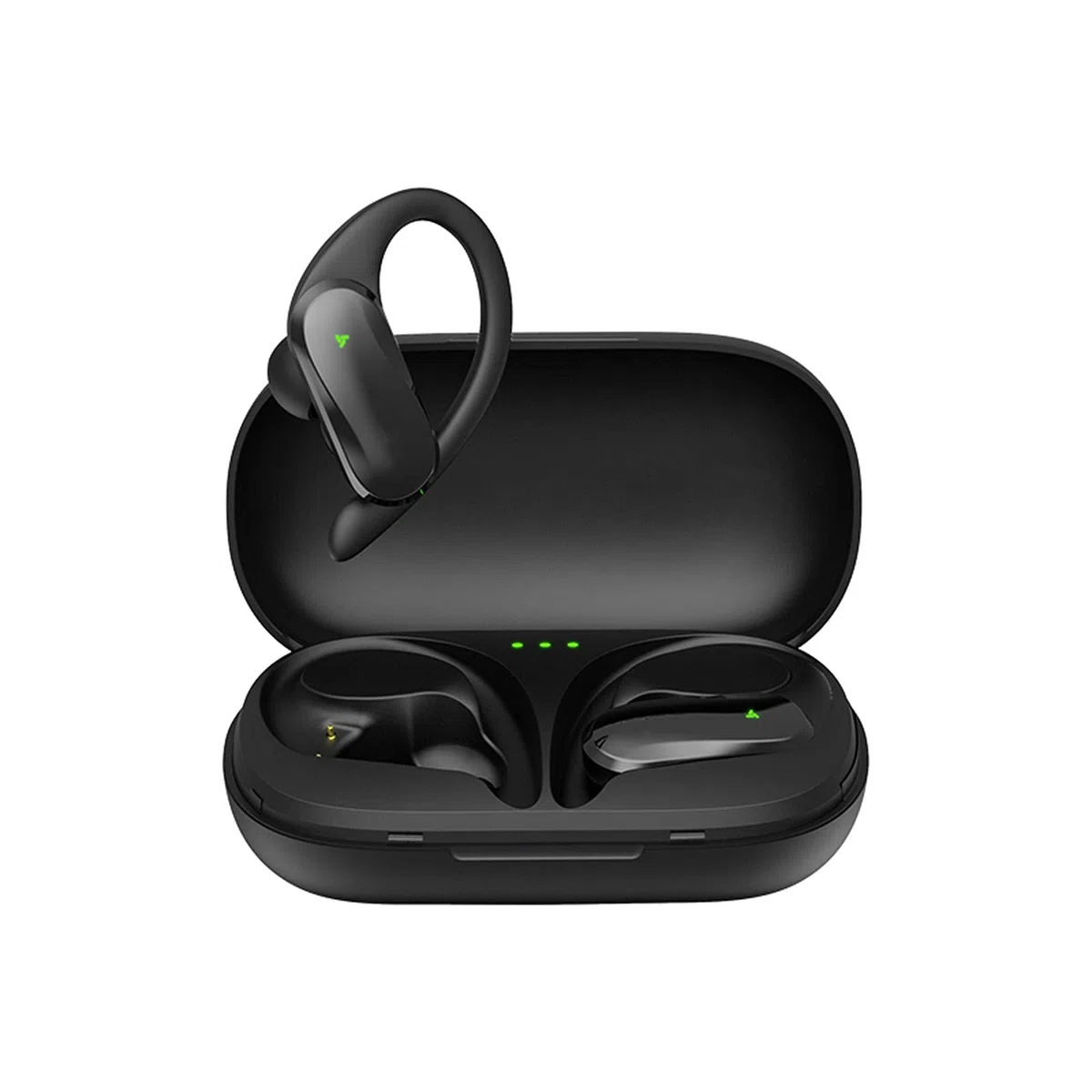 Cuffie wireless Bluetooth 5.0 True Wireless Sport Auricolari in-ear impermeabili Auricolari Touch Control Deep Bass Cuffie con ganci per le orecchie per allenamento in palestra