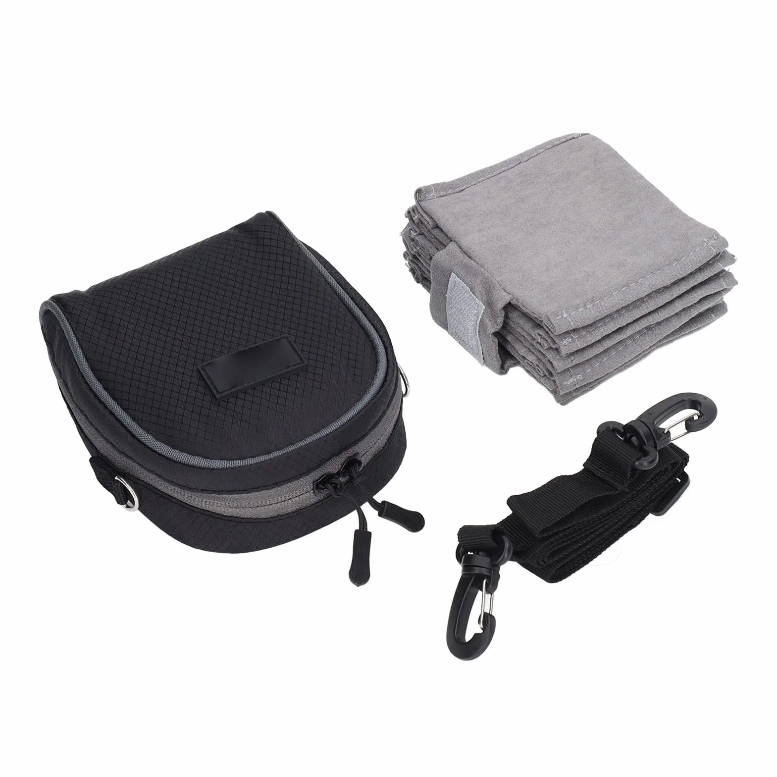Custodia per filtro, custodia per filtro per obiettivo della fotocamera 8 slot Tasche per filtro portatili Custodia Borse antipolvere con tracolla Filtri fotografici Fino a 95 mm Fodera interna