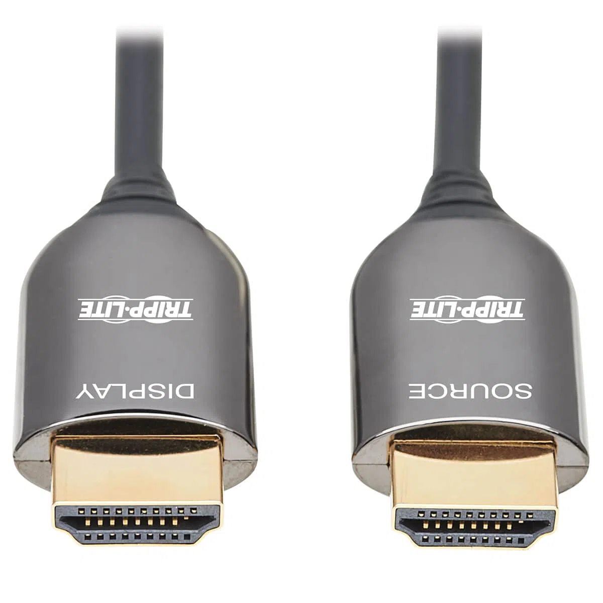 8K HDMI PLENUM FIBER AOC UHD M/M BLK 10M