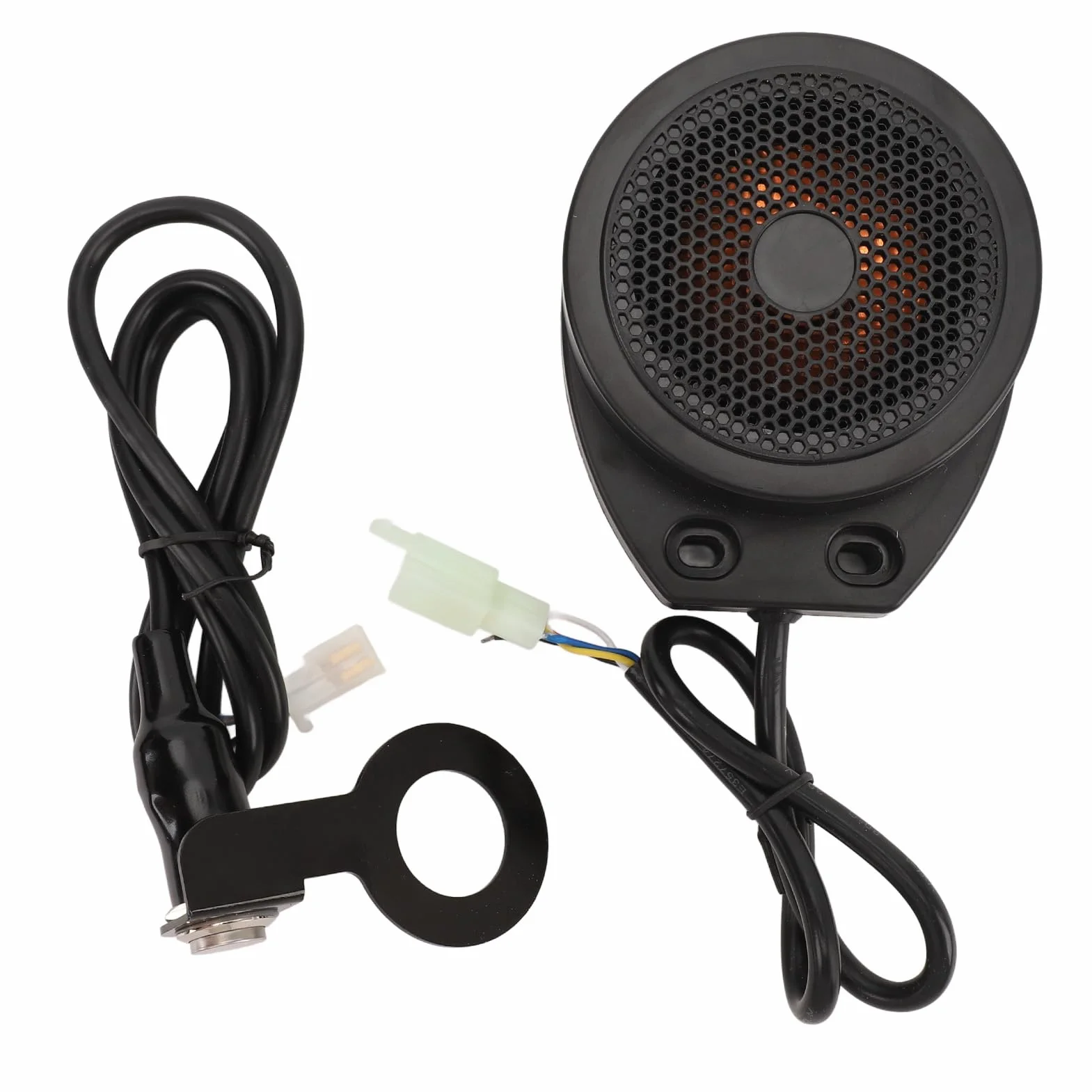 Acouto Simulatore di Suono per Moto, Suono del Motore 110 Db, DC12-80V, Materiale ABS, Scooter per Auto Elettriche Go Kart, con Installazione Semplice