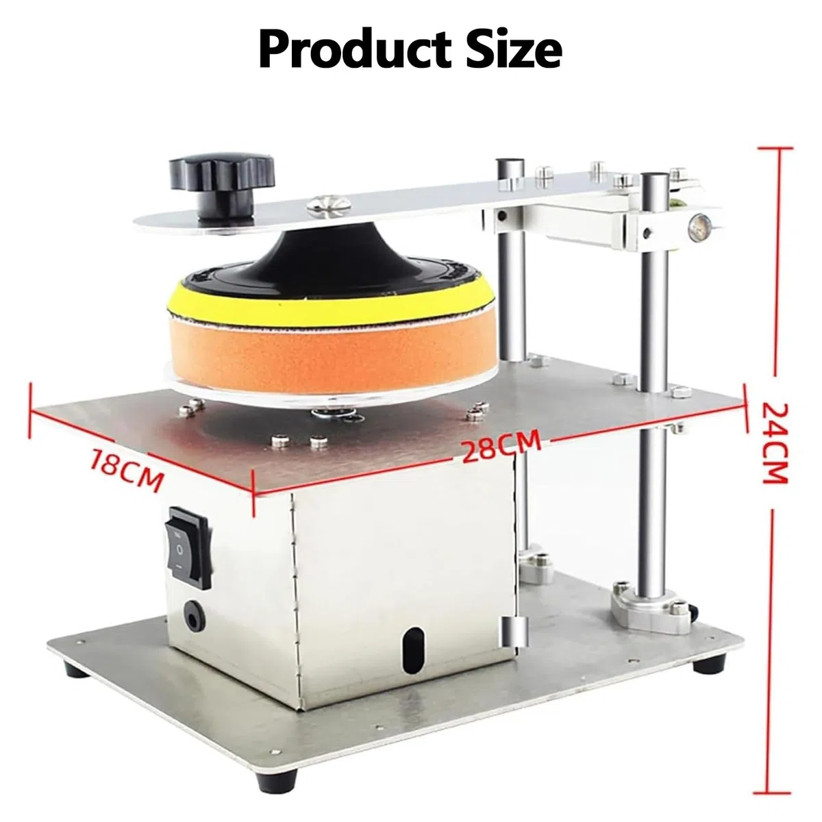 Macchina lucidatrice a disco, 200 W, strumento per la rimozione dei graffi di CD/DVD, riparazione del disco per il recupero dei dati e il fissaggio dei graffi