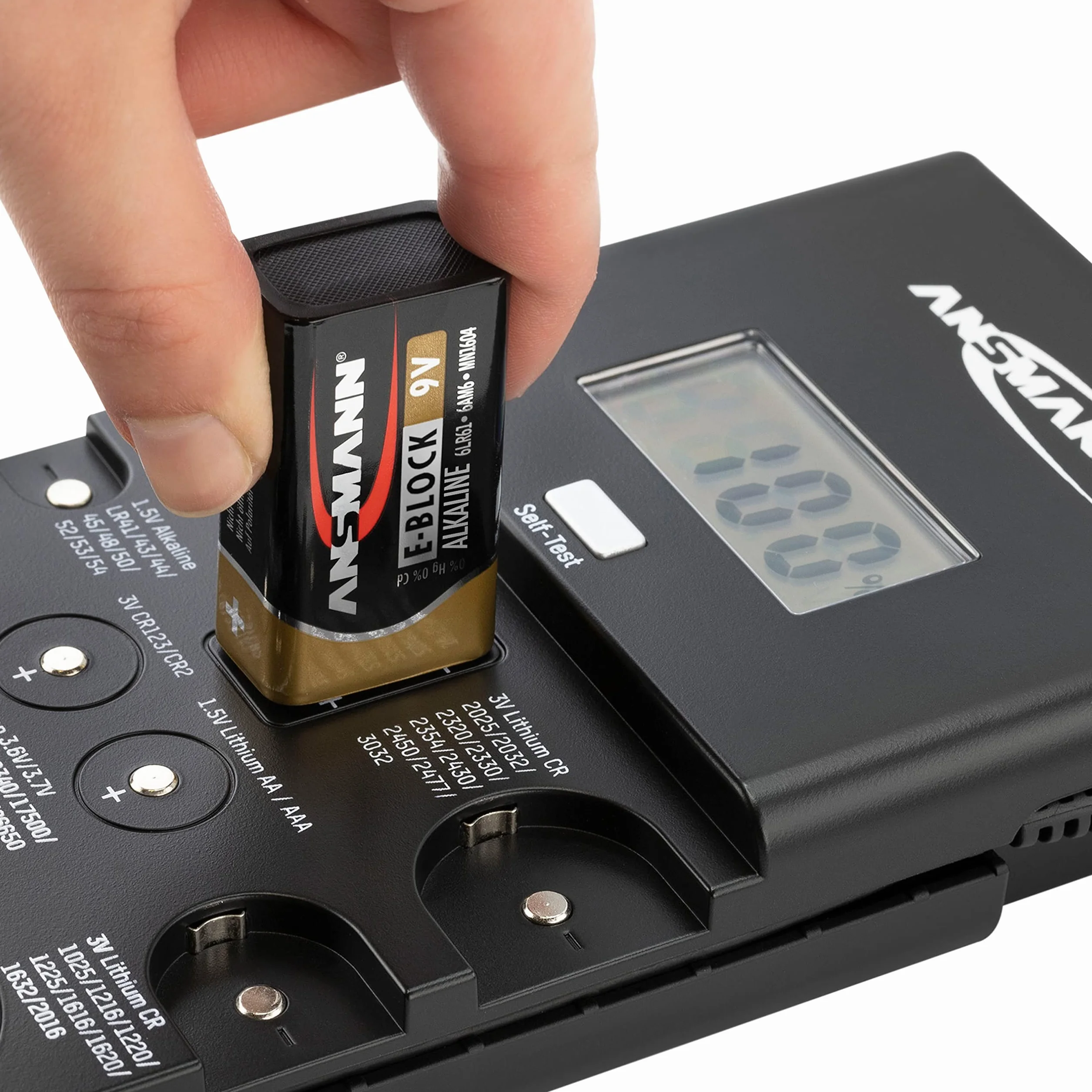 Ansmann Tester batterie Energy Check LCD 1900-0100