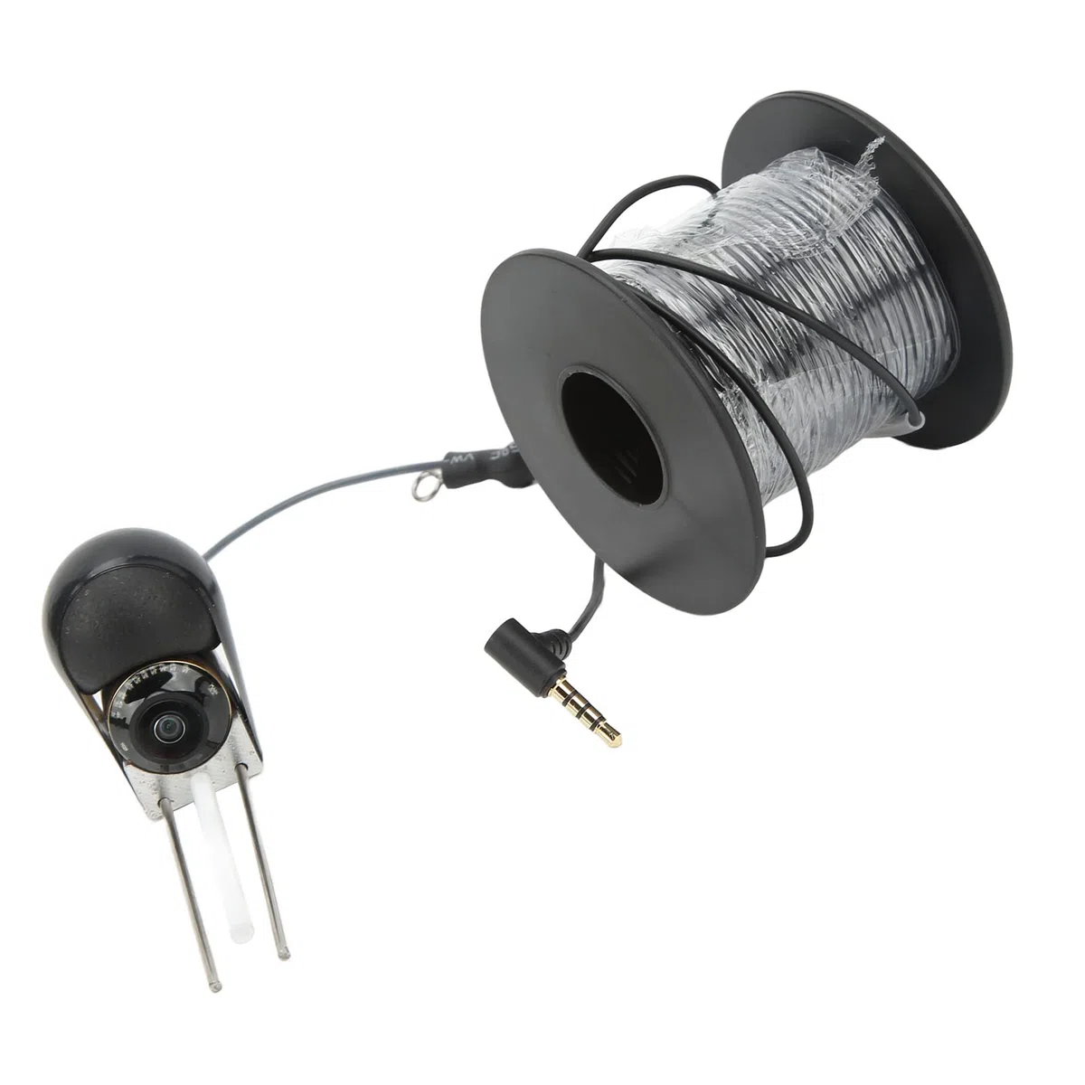 Videocamera per la Pesca Subacquea, Videocamera HD Portatile per Fish Finder con Cavo Pesca e Luci Bianche a LED, Videocamera Impermeabile per Mare, Lago, Pesca sul Ghiaccio (30 m/98,4 Piedi)