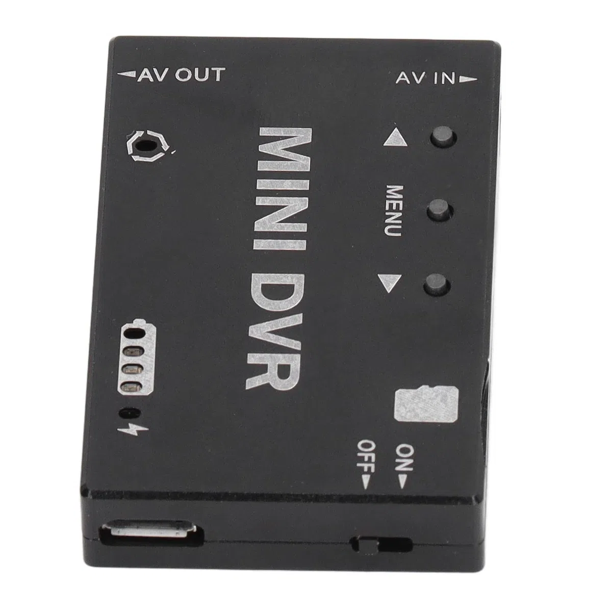 Modulo Mini DVR FPV, Guscio in Lega di Alluminio, Scheda di Memoria da 32 GB, Modulo Registratore Audio RC Accessorio Drone RC per Drone FPV, Auto da Corsa