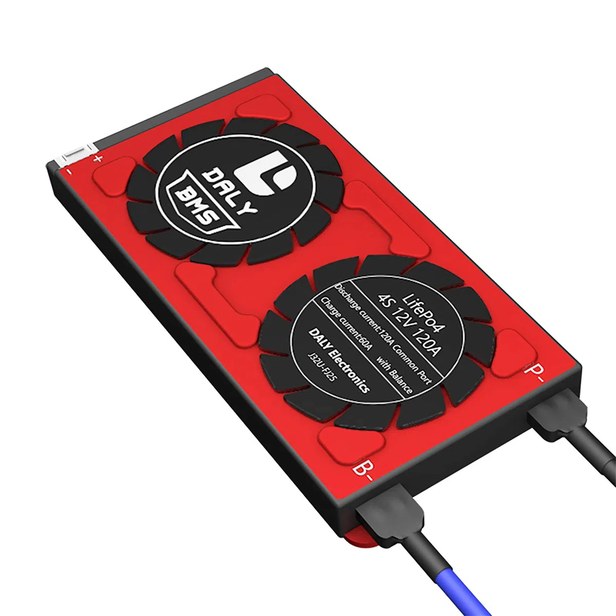 DALY BMS LiFePo4 4S 12V 120A PCB Scheda di Protezione con Porta Comune e Sonda Sensore per Batteria Al Litio nominale 3.2V Strumenti Elettrici FAI DA TE
