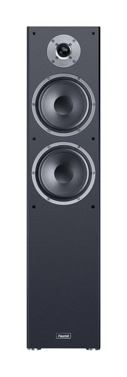 Magnat Monitor Reference 5A, altoparlante stereo Bluetooth con HDMI, preamplificatore Phono di alta qualità, 1 paio, nero
