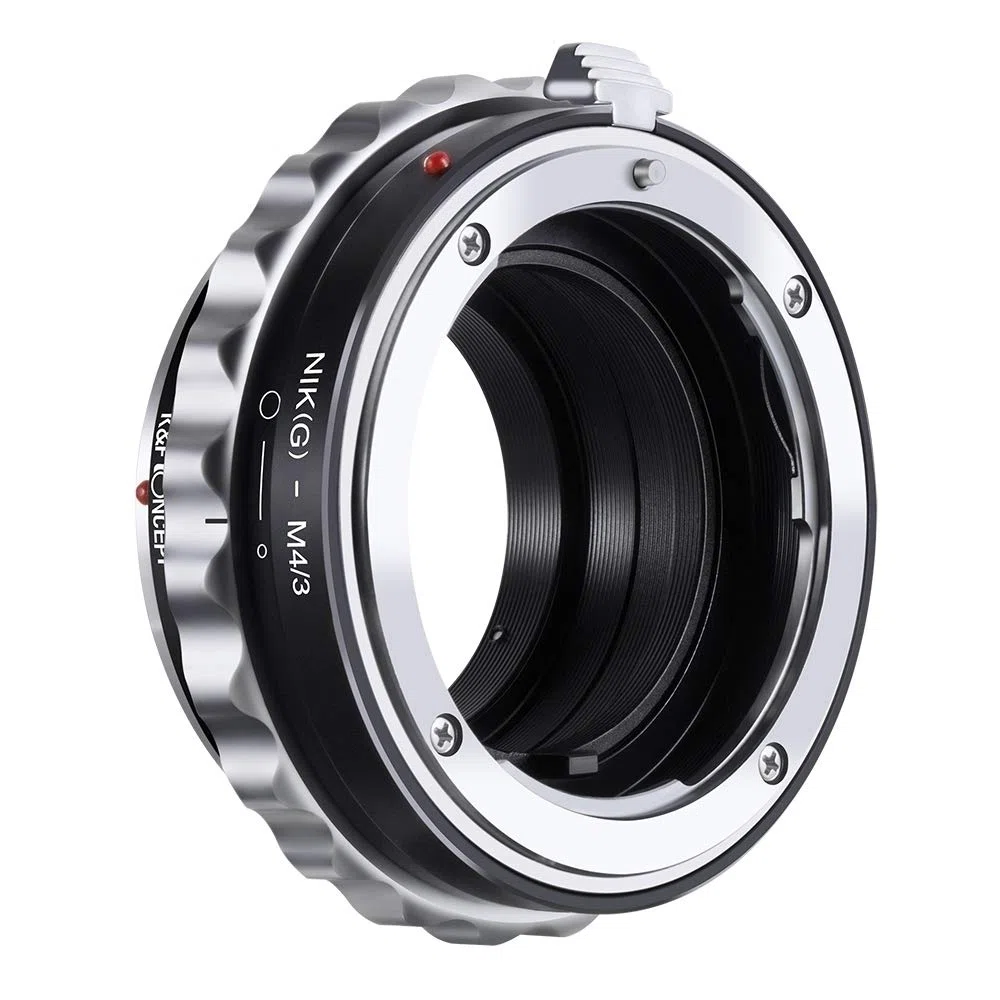 Anello Adattatore per Obiettivo K&F Concept AI (G) -M43 per Nikon G su Olympus M433300 D5300 / AI S E-P1 / E-P2 / E-PL1 e fotocamera Panasonnic G1 / G2 / GF1 / GH1