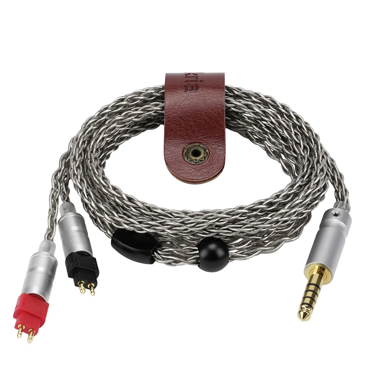 GEEKRIA Cavo audio di upgrade Apollo in rame placcato argento, compatibile con Sennheiser HD600/HD650/HD660S2/HD6XX, 4,4 mm (4,9 ft/1,5 m)