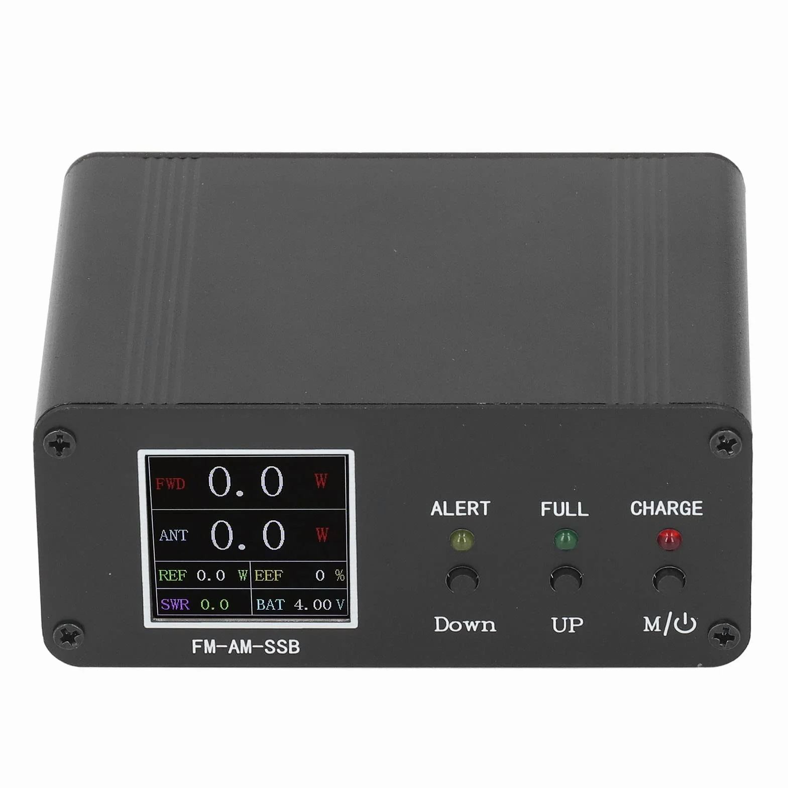 Misuratore SWR 120 W 1,8 a 54 Mhz, Schermo a Colori 240x240, Tester di Potenza FM AM SSB con Allarme per Display Chiaro e Trasporto Facile