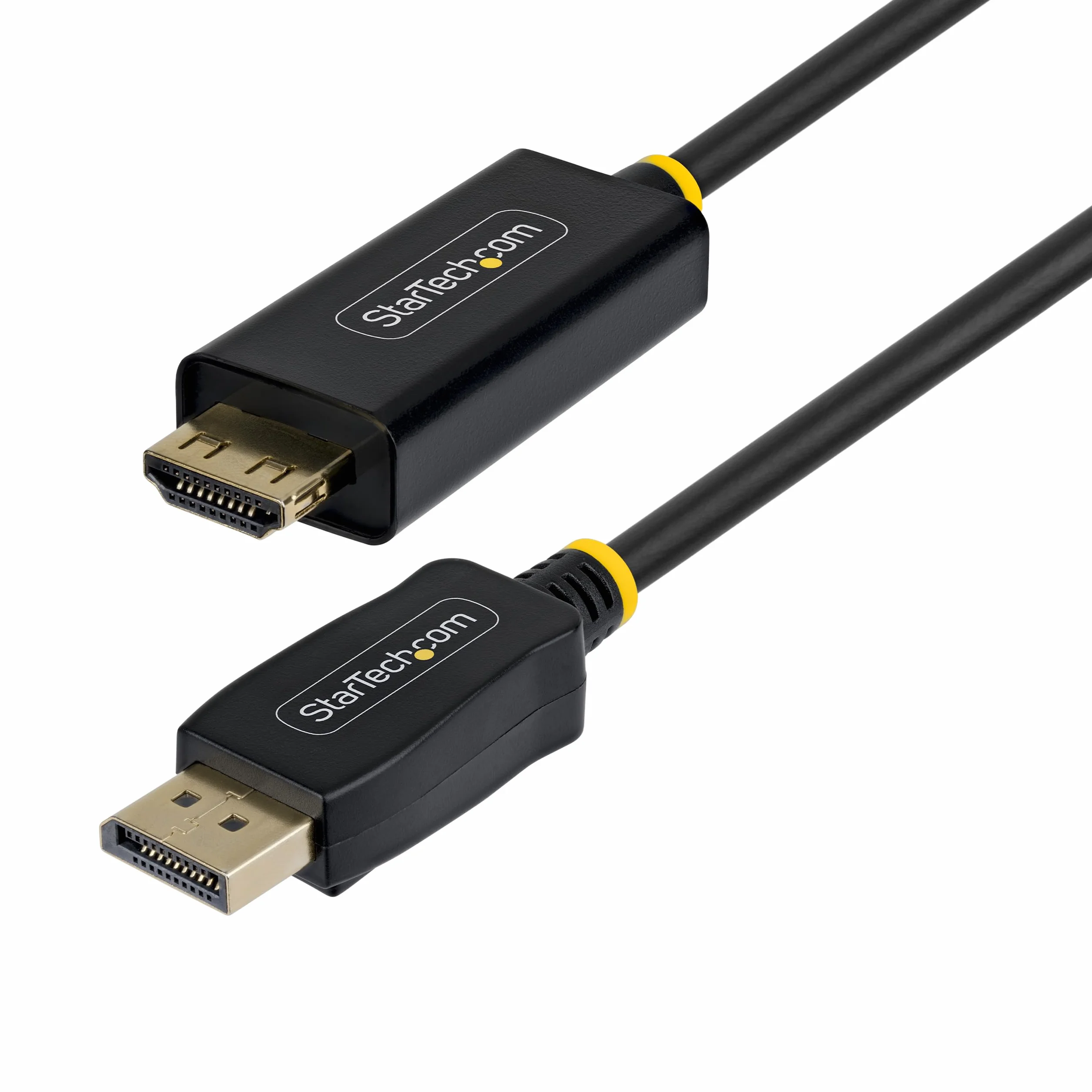 StarTech Cavo DisplayPort a HDMI 2m, 4K 60Hz, HDR, Presa Rinforzata HDMI | Compatibile con Lenovo, Dell e HP, Immagini in Alta Definizione