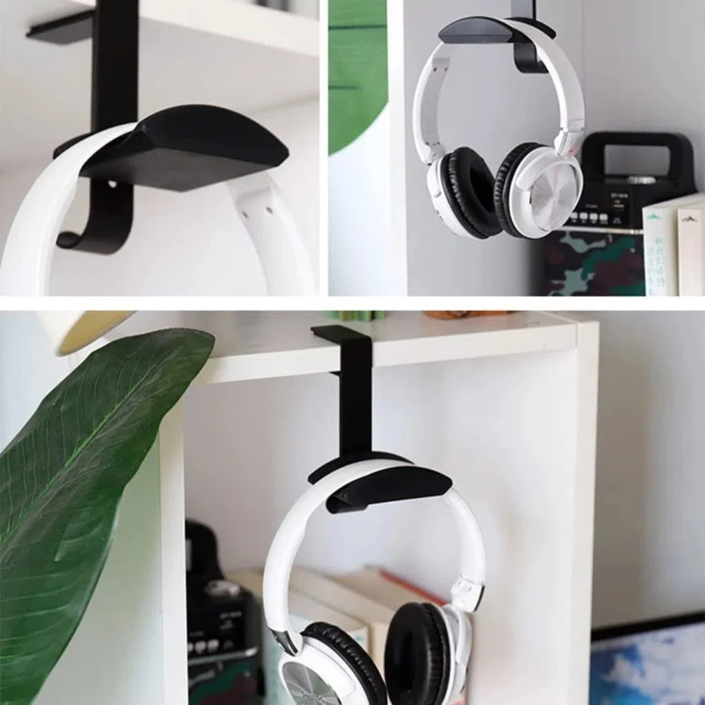 MRKU Supporto per Cuffie, Gancio per Cuffie, Supporto da scrivania Universale, Staffa da Gioco, Supporto per Display salvaspazio