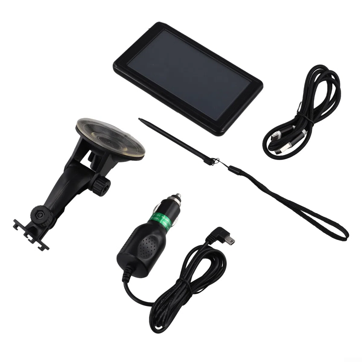 Navigatore GPS touch screen da 12,7 cm, navigatore satellitare per auto con mappa del Regno Unito, navigazione GPS per auto, camion, con guida vocale e autovelox allarmante