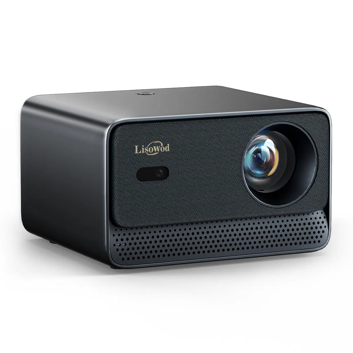 Proiettore 4K [800+ app per Netflix, browser e TV in diretta, configurazione AI Car e controllo CEC] Full HD 1080P 1300 ANSI Lisowod Smart Projector con WiFi 6, Bluetooth 5.2, Dolby Audio, Home Cinema