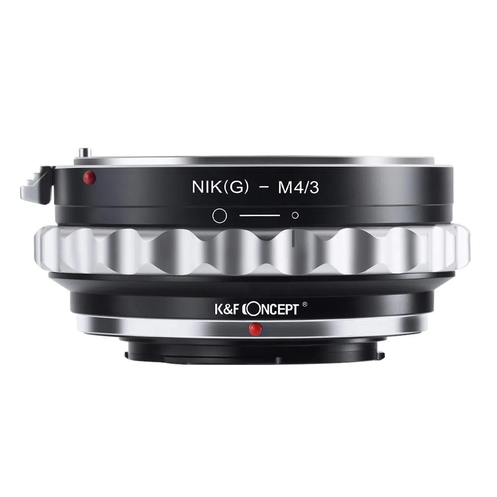 Anello Adattatore per Obiettivo K&F Concept AI (G) -M43 per Nikon G su Olympus M433300 D5300 / AI S E-P1 / E-P2 / E-PL1 e fotocamera Panasonnic G1 / G2 / GF1 / GH1