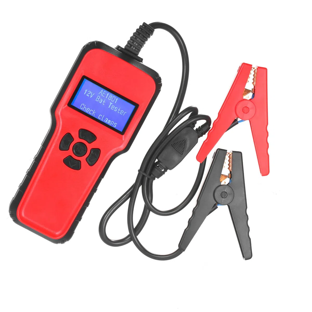 Analizzatore Digitale del Tester per Batterie per Auto per Test di Carico e Ricarica per Uso Automobilistico e Marino a 12 V, Materiale ABS e PC