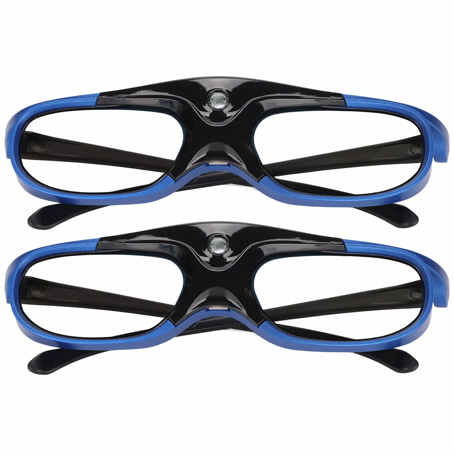 Occhiali 3D DLP Link, Occhiali 3D Active Shutter 144Hz Occhiali 3D Active Shutter Ricaricabili per Tutti i Proiettori 3D DLP Link