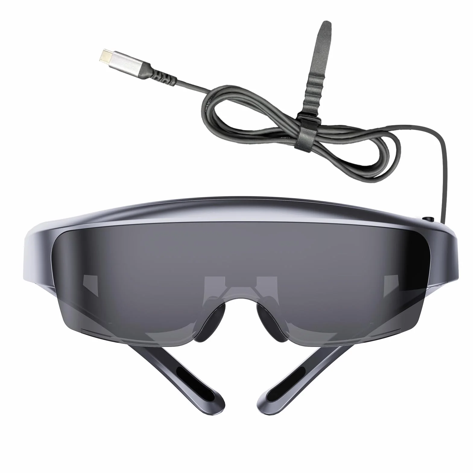Occhiali Intelligenti con Schermo HD Virtuale da 400 Pollici e Regolazione della Miopia per Esperienza Cinematografica e Giochi, Cinema Portatile e Occhiali da Lavoro