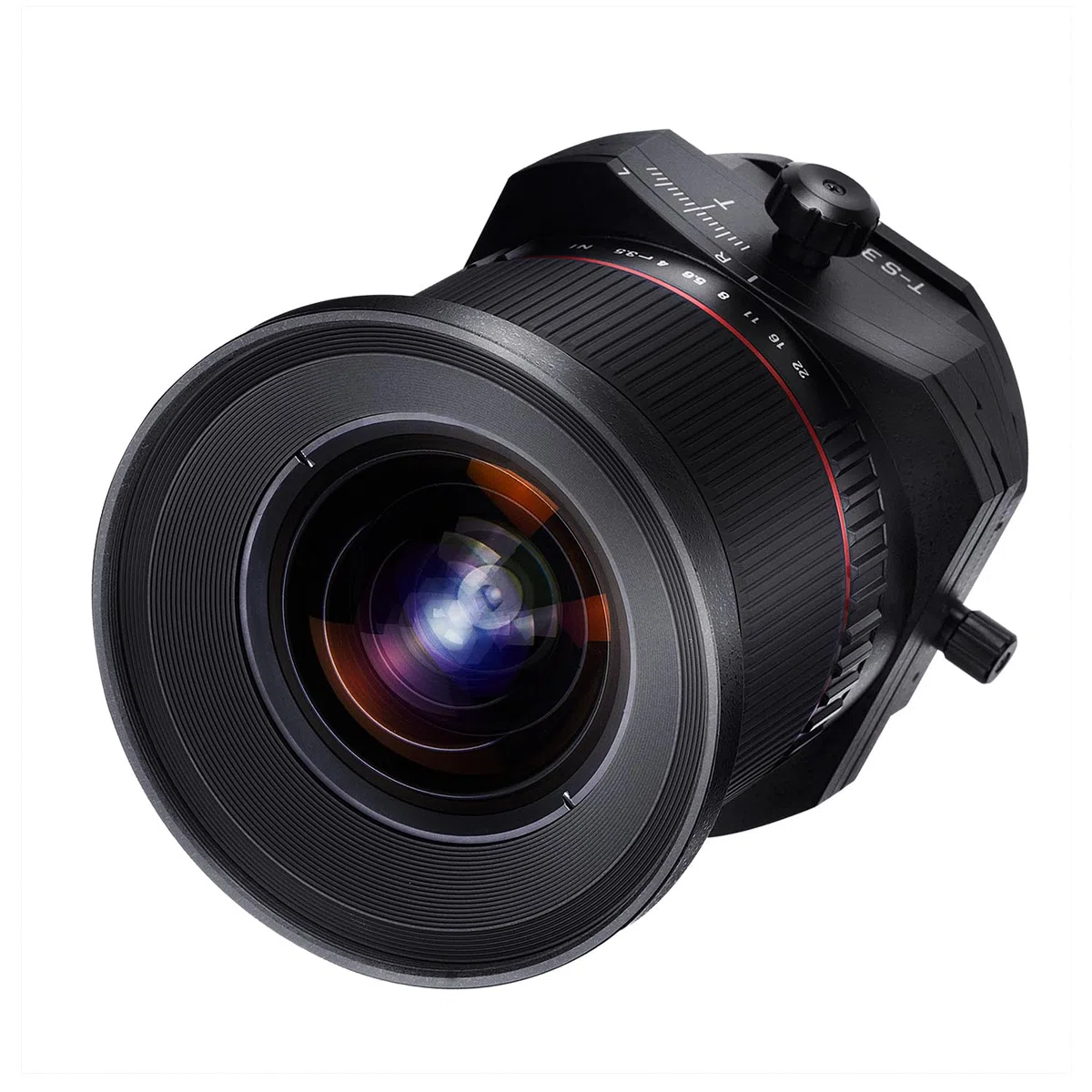 Samyang MF 24 mm F3,5 T/S per Sony E – Tilt Shift pieno & APS-C, messa a fuoco manuale, distanza focale fissa per fotocamera Sony con supporto E Mount, alloggiamento in alluminio