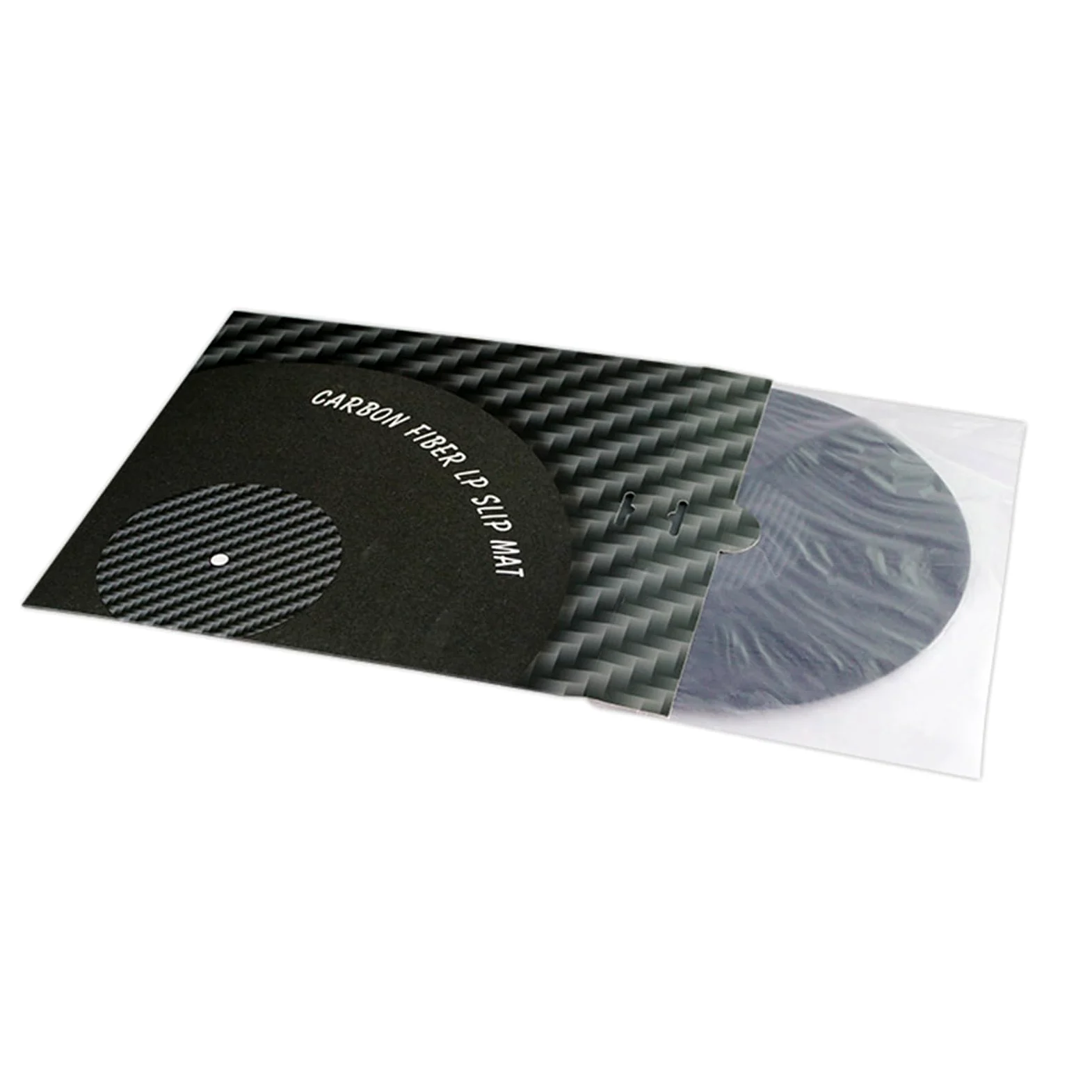 Record Player Mat - Tappetino antislip in fibra di carbonio