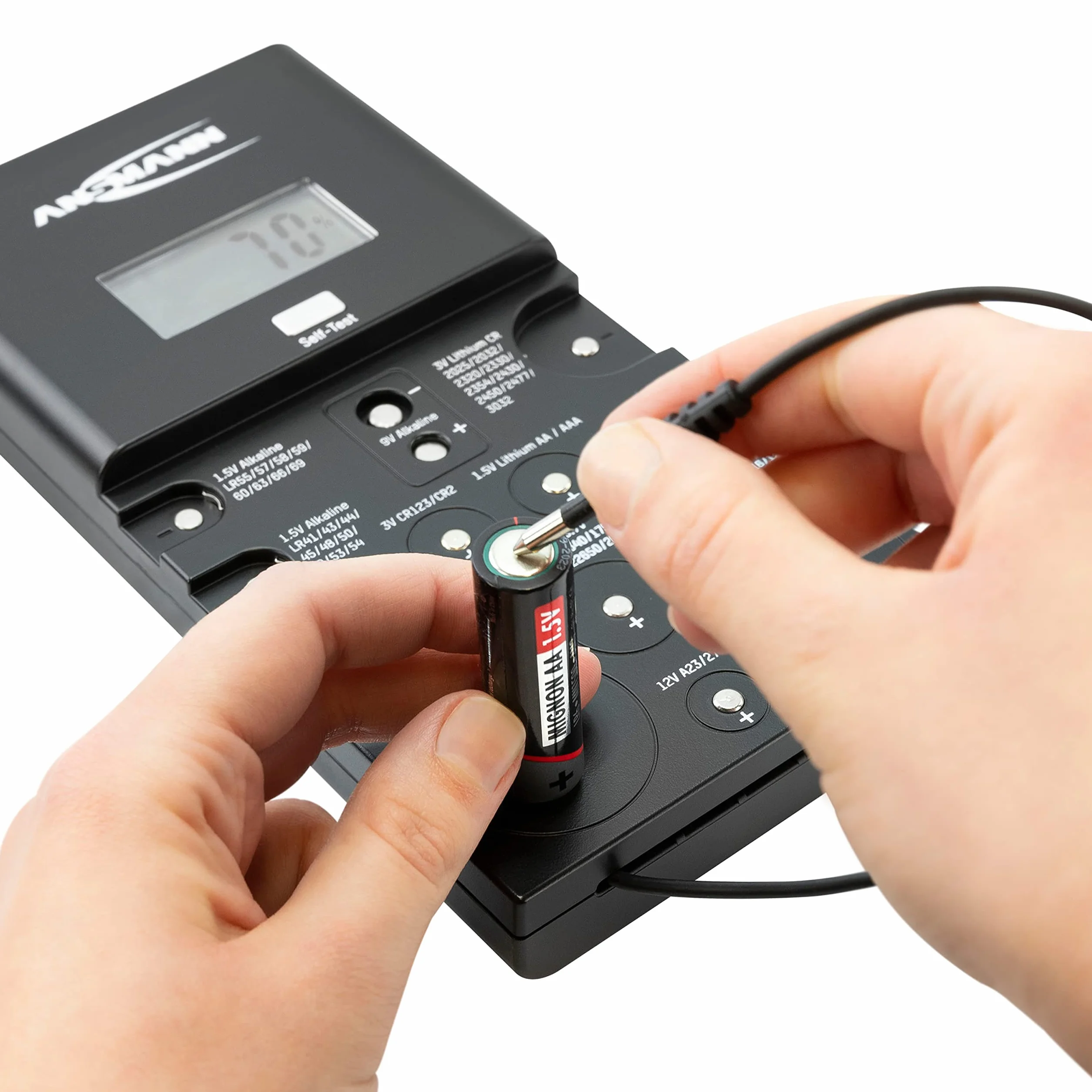 Ansmann Tester batterie Energy Check LCD 1900-0100