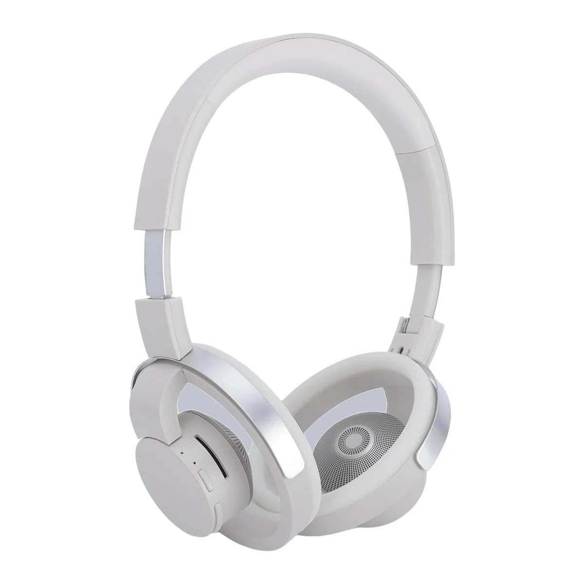 Cuffie Wireless Aperte, Auricolari Pieghevoli Sopra l'orecchio con Doppi Driver Dinamici, Bluetooth 6.0, 20 Ore di Riproduzione, Accoppiamento Doppio Dispositivo per Viaggi di Lavoro